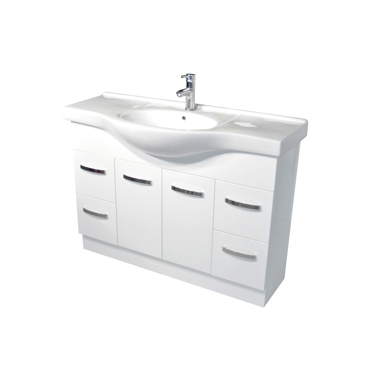 Antonio 1200mm Freestanding Vanity with Solid Doors